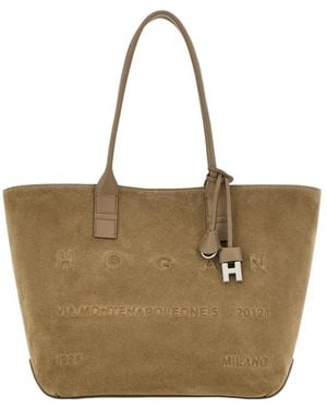 Hogan Tote Bags - Marrón