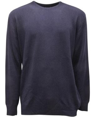 Siviglia Round-Neck Knitwear - Blue