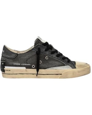 Crime London Trainers - Black