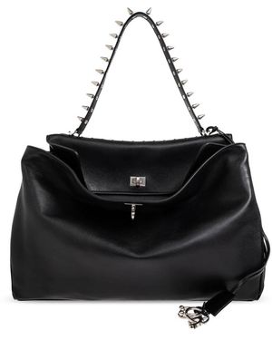 Balenciaga Rodeo Große Schultertasche - Schwarz