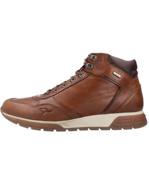Kangaroos Stylische Schnürstiefel Für Herren - Braun