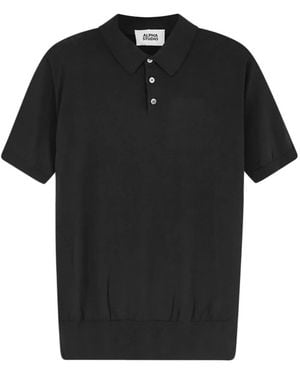 Alpha Studio Polo Shirts - Negro