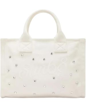 Sun 68 Tassen ,Wit ,Tote Bags