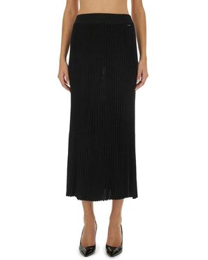 Kiton Midi Skirts - Negro