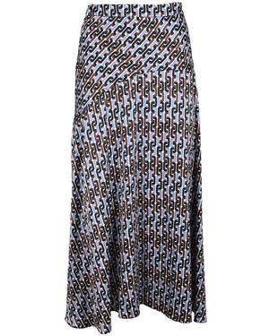 WEILI ZHENG Maxi Skirts - Gris