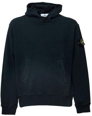Stone Island Oversized Hoodie - Blauw
