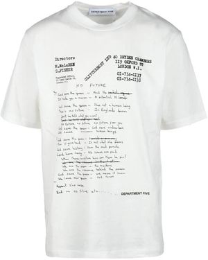Department 5 Tshirt - Bianco