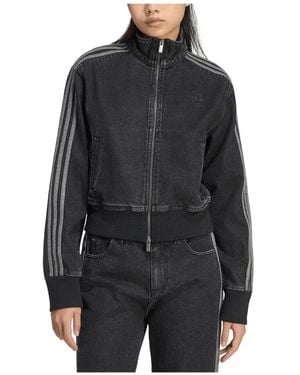 adidas Firebird Denim Track Top - Zwart