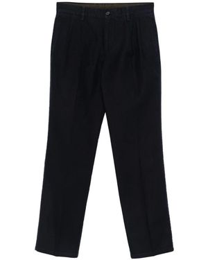 Aspesi Straight Trousers - Negro