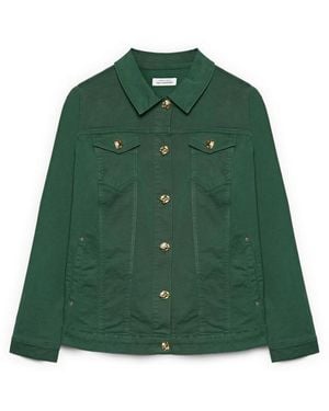 FIORELLA RUBINO Denim Jackets - Verde