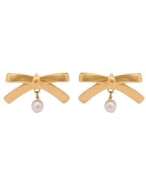 Moschino Earrings - Metallic