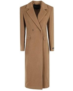 Birgitte Herskind Double-Breasted Coats - Brown