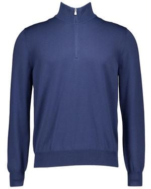 Gran Sasso Turtlenecks - Azul