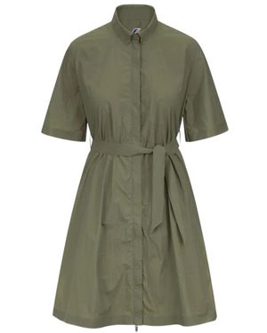 K-Way Shirt Dresses - Verde