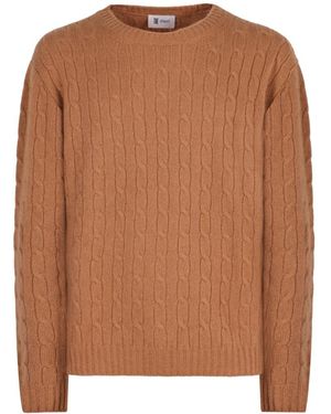 THE (Alphabet) Cashmere Knitwear - Brown