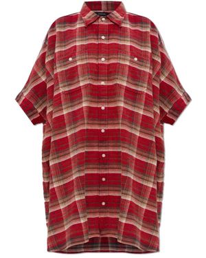 R13 Shirt Dresses - Red