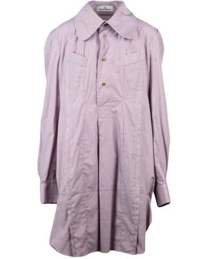 Vivienne Westwood Shirt Dresses - Purple