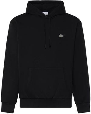 Lacoste Classic Logo Hoodie - Zwart