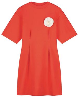 FABIENNE CHAPOT Kleedjes ,Oranje ,Katoen Astan Dress - Rood