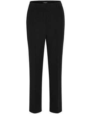 Bruuns Bazaar Slim-Fit Trousers - Black
