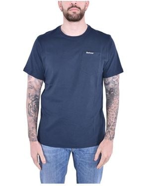 Barbour T-Shirts - Blue
