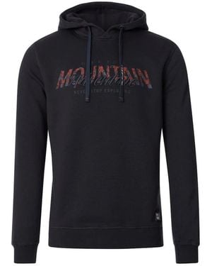 CASA MODA Herren Hoodie Mit Klassischem Design - Blau