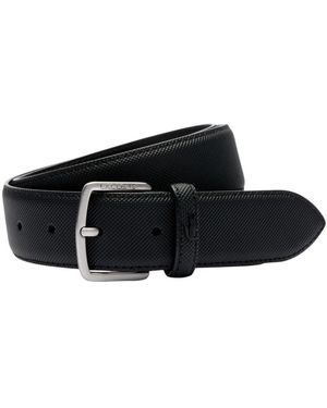 Lacoste Core Collection Herren Gürtel Schwarz