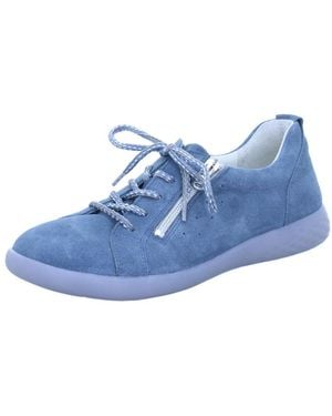 Waldläufer Damen Schnürschuhe Cloe - Blau