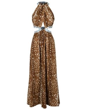 Diane von Furstenberg Maxi Dresses - Metallizzato