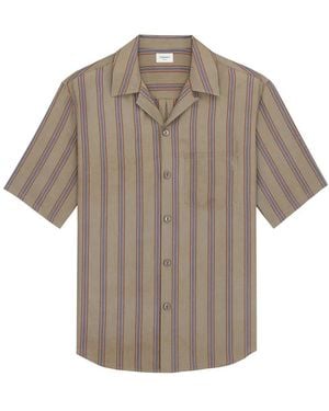mens brown dress shirts Wrangler - Men's Cowboy Cut Long Sleeve Work Shirt