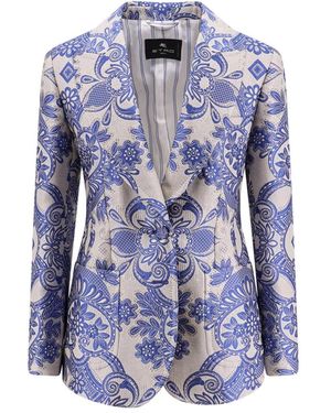 Etro Blazers - Blu