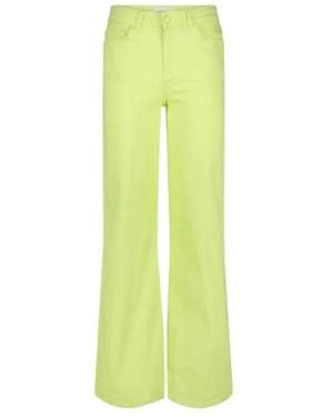 FABIENNE CHAPOT Wide Trousers - Yellow