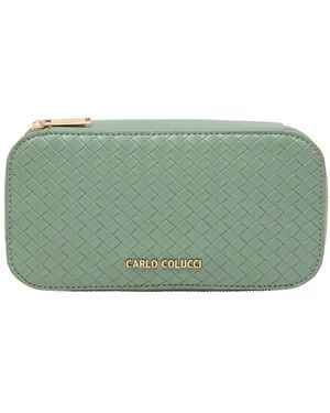 carlo colucci Toilet Bags - Green