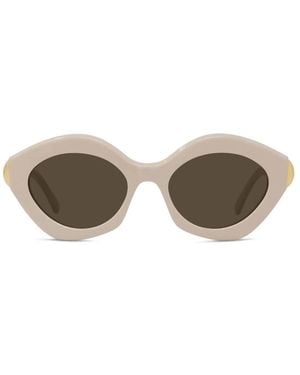 Loewe Coil Geometrische Sonnenbrille - Braun