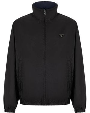 Prada Jassen ,Zwart ,Reversible Jacket