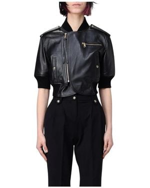 Versace Jeans Couture Leather Jackets - Noir