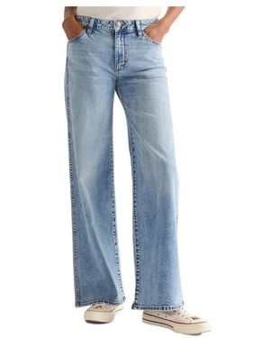 Wrangler Jeans ,Blauw ,Denim Worldwide Bubbly Jeans