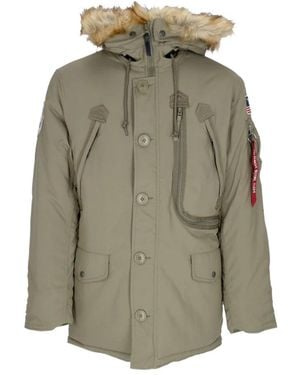 Alpha Industries Winter Jackets - Green