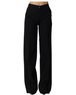 Twinset Wide Trousers - Black