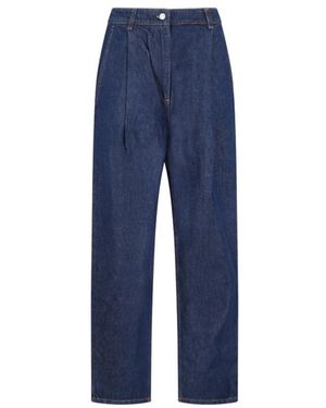 Magda Butrym Straight Jeans - Blue