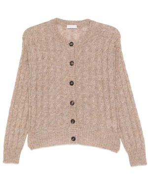 Brunello Cucinelli Cardigans - Marron