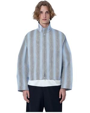 Dries Van Noten Light Jackets - Blue