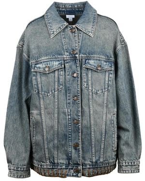 Miss Sixty Jassen ,Blauw ,Denim Denim Over Jacket
