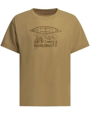 Montbell Grafik-T-Shirt - Grün