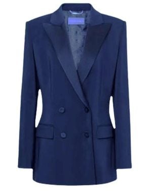 Alberta Ferretti Blazers - Blue