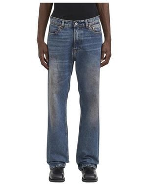 Our Legacy Jeans ,Blauw ,Carlson Cut Alley Cat Wash Jeans