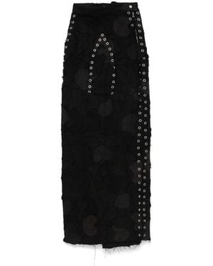 Who Decides War Maxi Skirts - Black