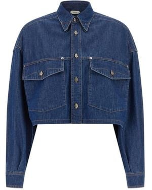 Versace Denim Shirts - Bleu