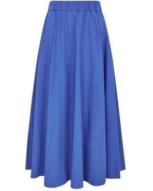 P.A.R.O.S.H. Maxi Skirts - Blue