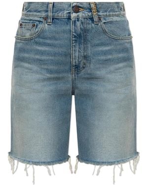 Chloé Korte Broeken ,Blauw ,Shorts